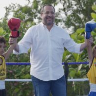 Alberto Rodríguez entrega ring de boxeo al club Salomé Ureña de Cenoví