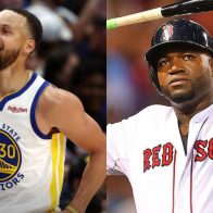 Steph Curry dice que le inspira el liderazgo del dominicano David Ortiz