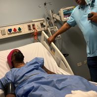 Omega en el hospital.