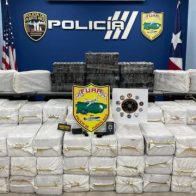 Incautan 360 Kilos de cocaína en una embarcación al oeste de Puerto Rico