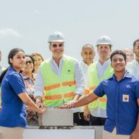 Presidente Abinader da inició a construcción de la UASD en Baní