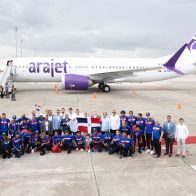 Selección de Fútbol Sub 20 llega al país tras clasificar a los Olímpicos y Mundial FIFA