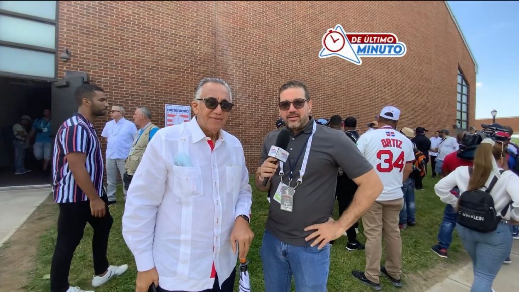 Luisín Mejia: “Este es el día de David Ortiz y por ende, el día de RD"