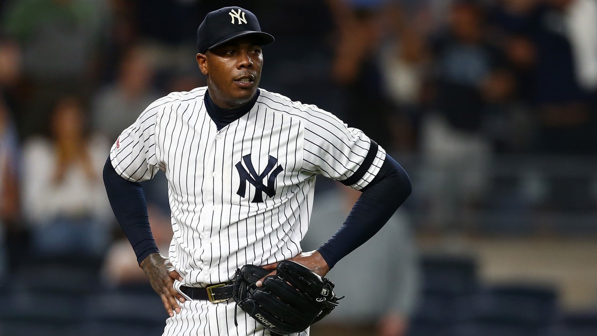 Yanquis activan al cerrador cubano Chapman tras superar tendinitis