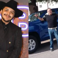 Christian Nodal regala a su maestro de primaria una camioneta que le había prometido hace años