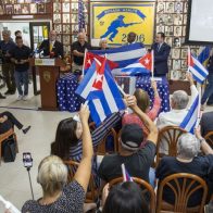 Cubanos de Miami recuerdan el 11-J con mensajes a Cuba, Biden, Canadá y la UE
