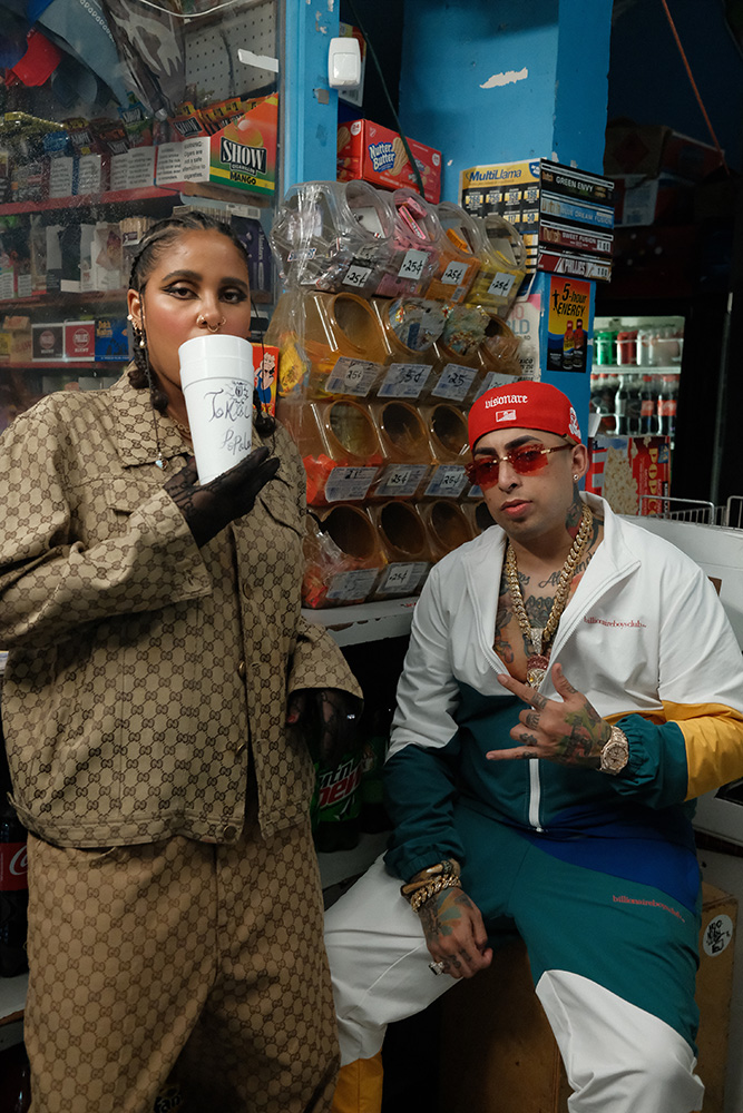 Tokischa y Ñengo Flow en video Delincuenta