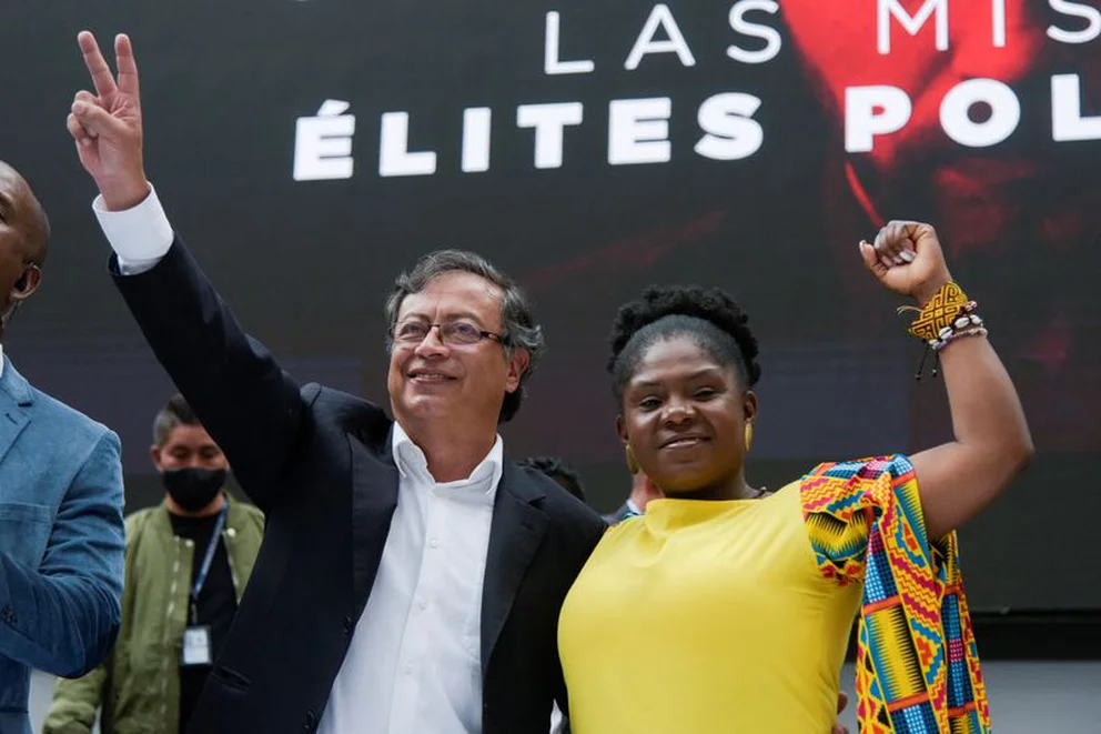 Vicepresidenta de Colombia asegura que gobernarán frente a "la élite más peligrosa de la región"