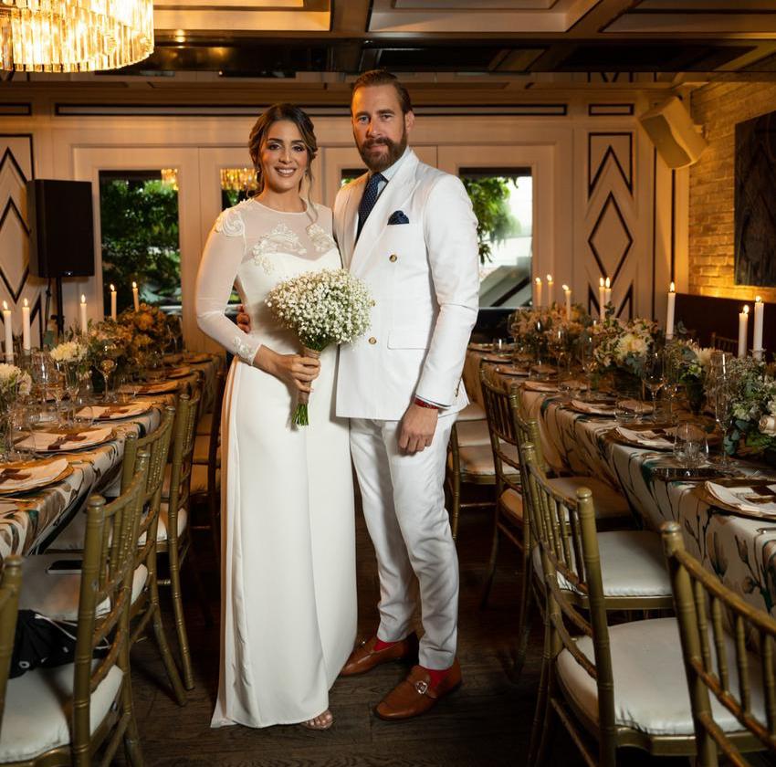Carlos de la Mota y Laura Pérez Roja contraen nupcias matrimoniales