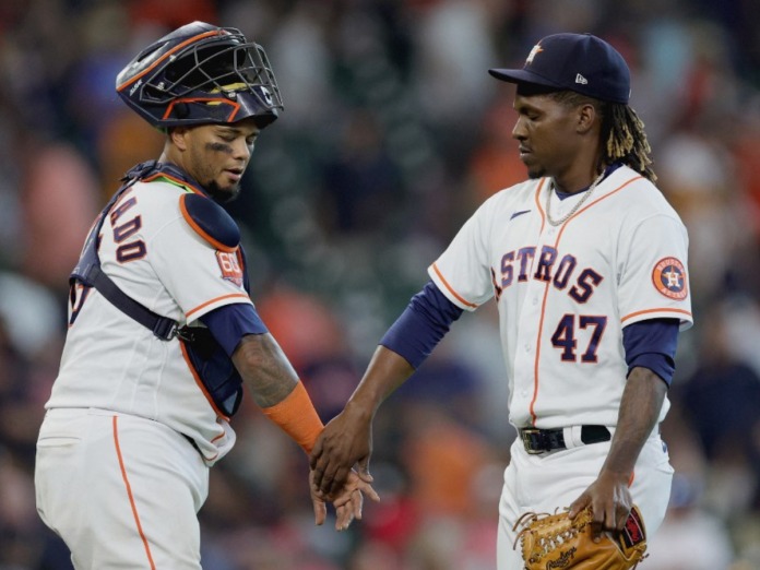 Framber Valdez y Martín Maldonado llevan victoria a Astros de Houston