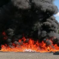 Autoridades incineran 194 kilogramos de distintas drogas en Pedro Brand