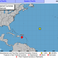 Huracán Fiona se fortalece y su ojo está muy cerca de Puerto Rico