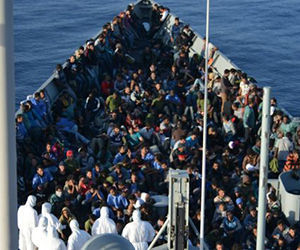 España rescata del mar a 150 migrantes procedentes de África