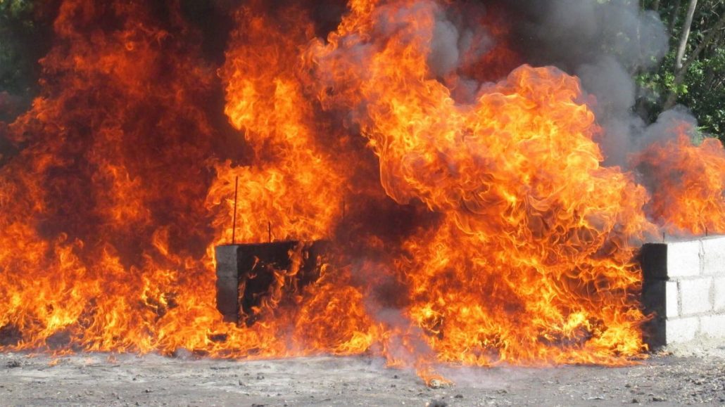 83 kilogramos de drogas son incinerados por el Inacif