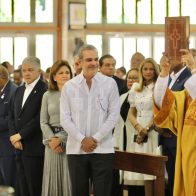 Abinader asiste a misa por 60 aniversario de la PUCMM