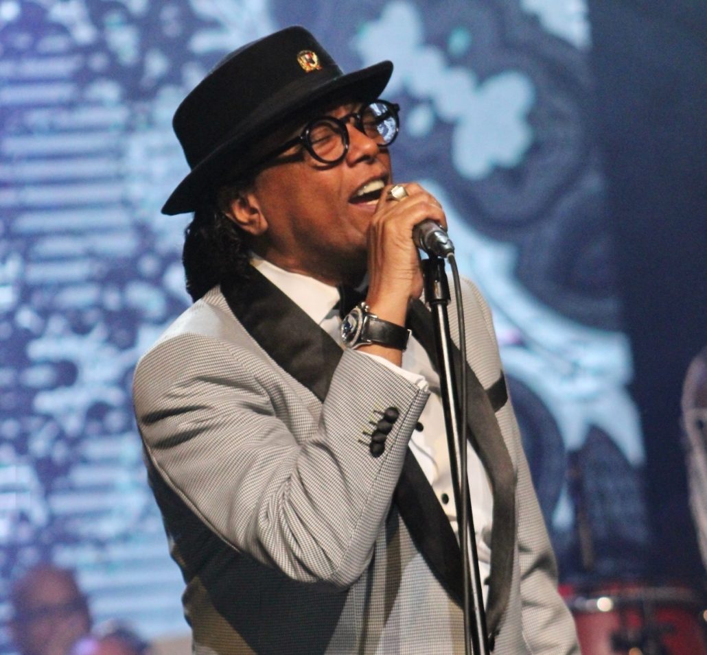 Sergio Vargas durante su concierto en el hotel Jaragua.