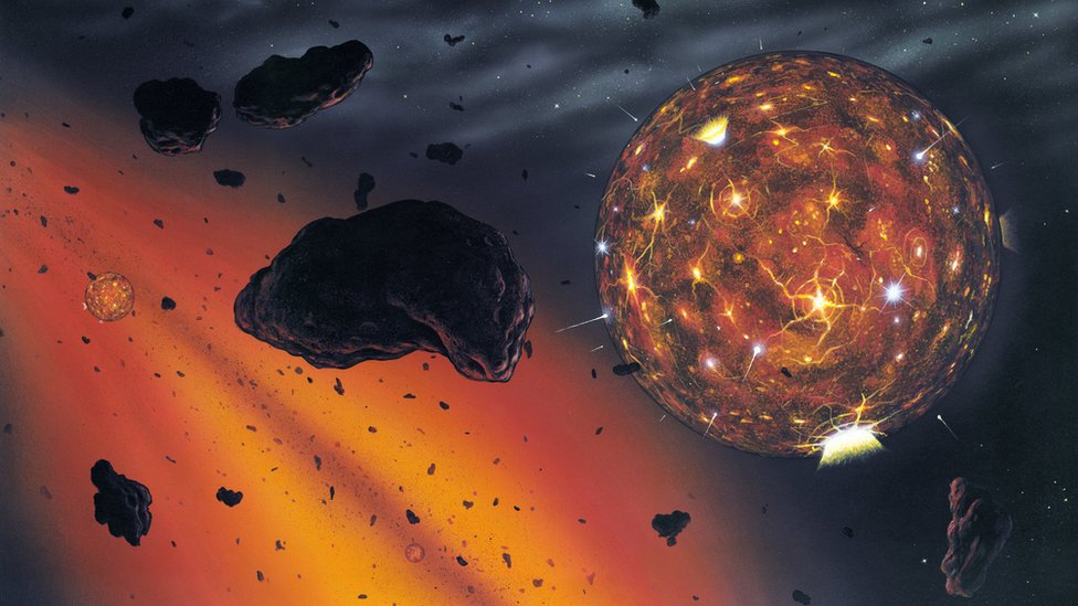 Raros diamantes se formaron en un antiguo planeta de Sistema Solar