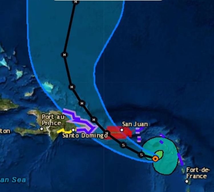 Tormenta Fiona toma nueva trayectoria; no tocará directamente RD