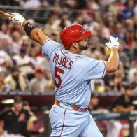 Albert Pujols dispara su vuelacercas 695