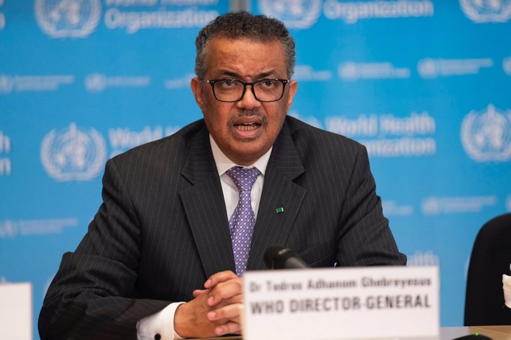 Director general de la OMS: "El fin de la pandemia ya está a la vista"