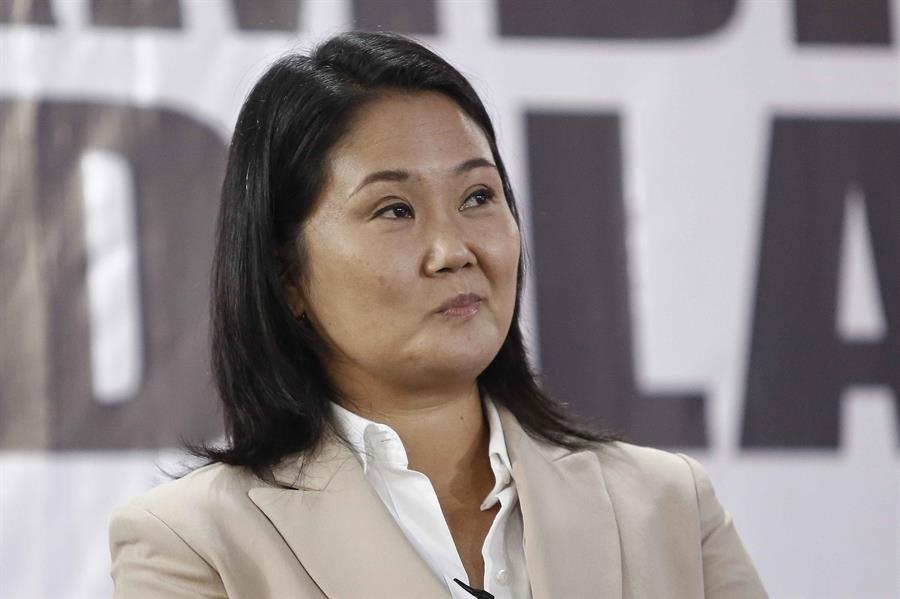 Keiko Fujimori denuncia que figura como fallecida en el registro de Perú