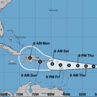 Se forma la depresión tropical número 7 que esta noche puede ser "Fiona"