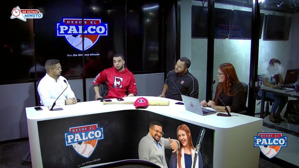 Entrevista a Jaylon Pimentel y Miguel Prestol ejecutivos de los Leones del Escogido Desde el Palco - YouTube