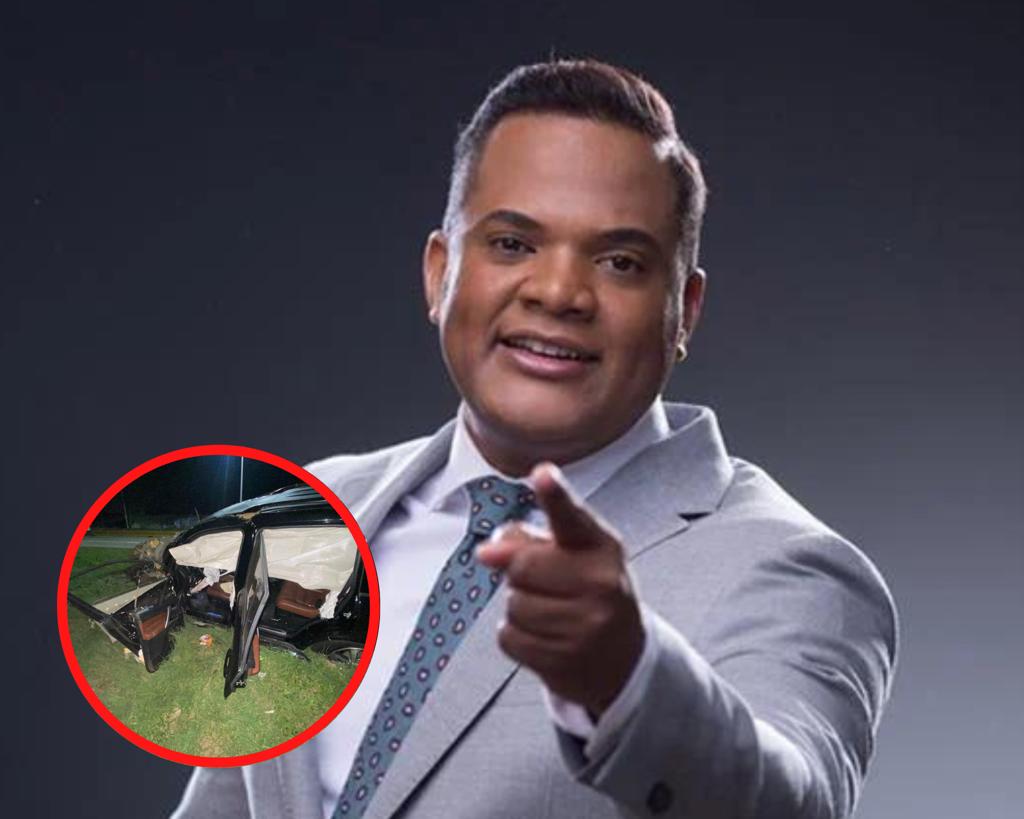 El salsero Alex Matos sufren accidente de tránsito junto a mánager de Romeo Santos