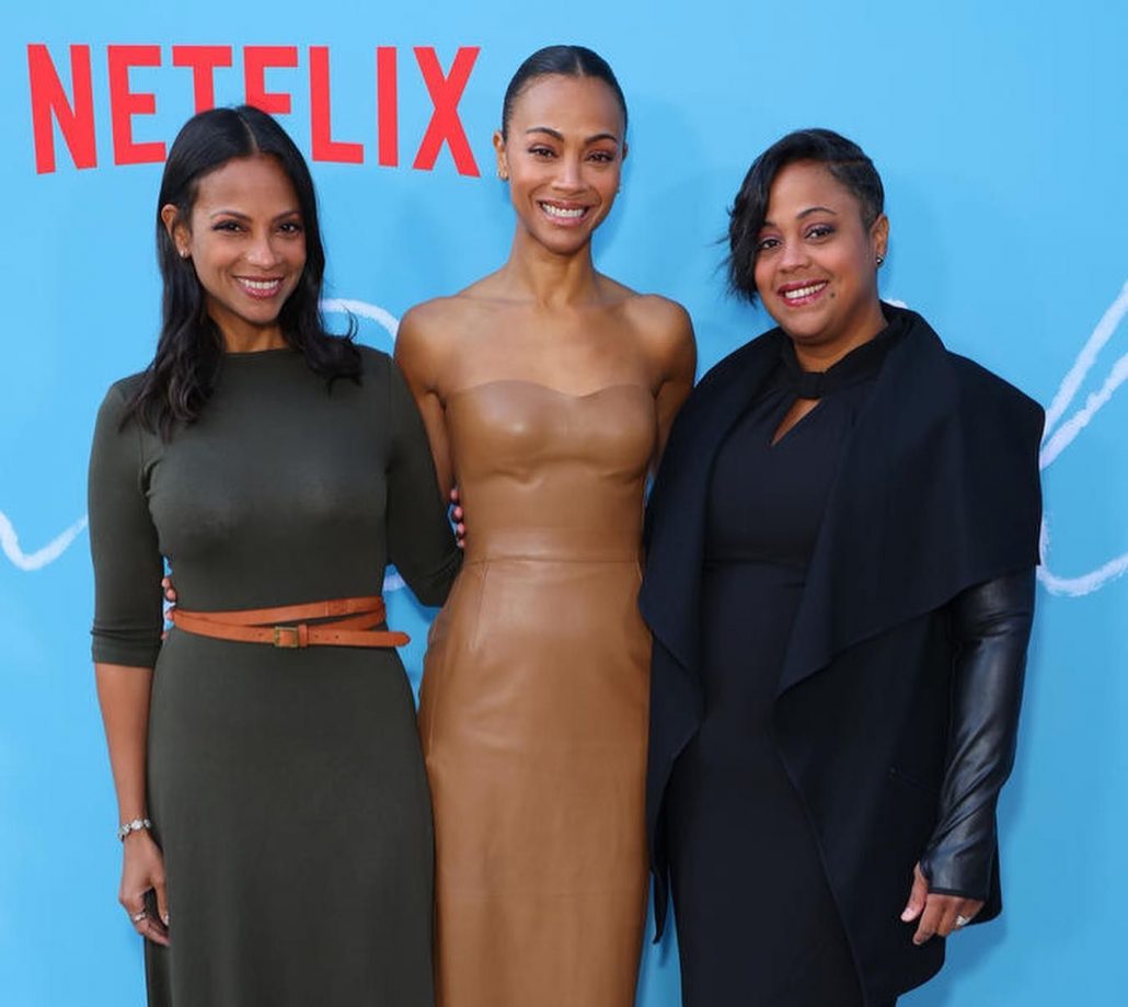 Zoe Saldaña se aleja de Marvel para lanzar una romántica y dramática serie en Netflix