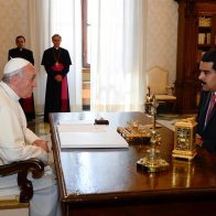 Maduro envía mensaje al papa