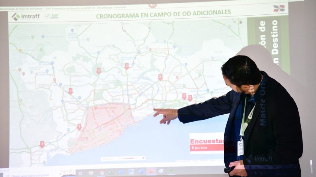 Microsimulación del tránsito en el Gran Santo Domingo