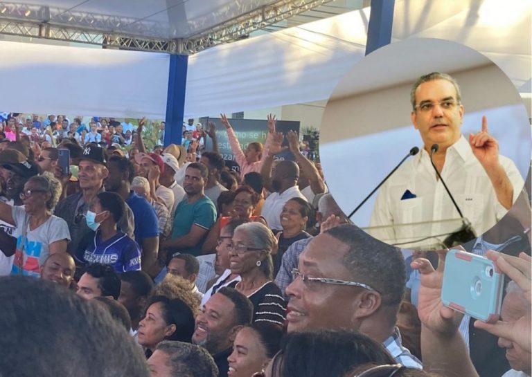 Moradores de Invivienda piden a Abinader reelegirse