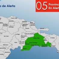 Provincias en Alerta Verde COE