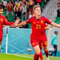 España le gana a Costa Rica