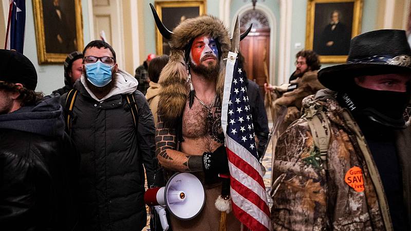 Un día como hoy pero de 2021, seguidores de Trump asaltan el Capitolio 