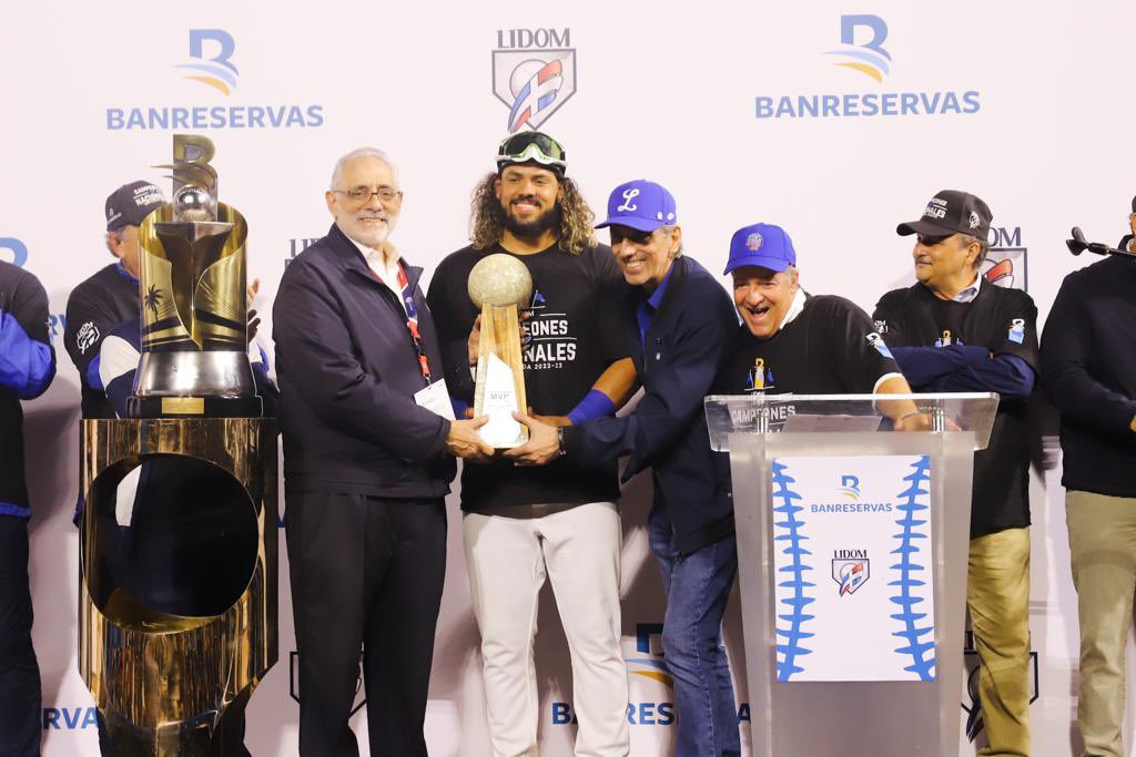 Jorge Alfaro, el Jugador Más Valioso de la Serie Final LIDOM