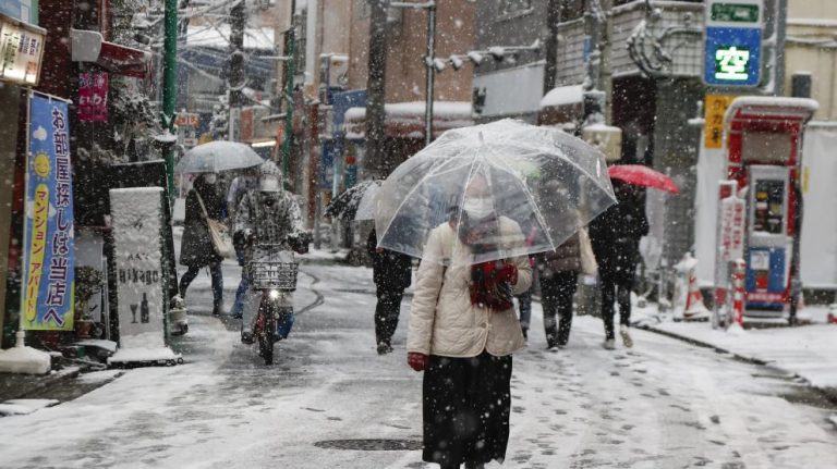 nieve en tokio | Noticias de hoy en De Último Minuto
