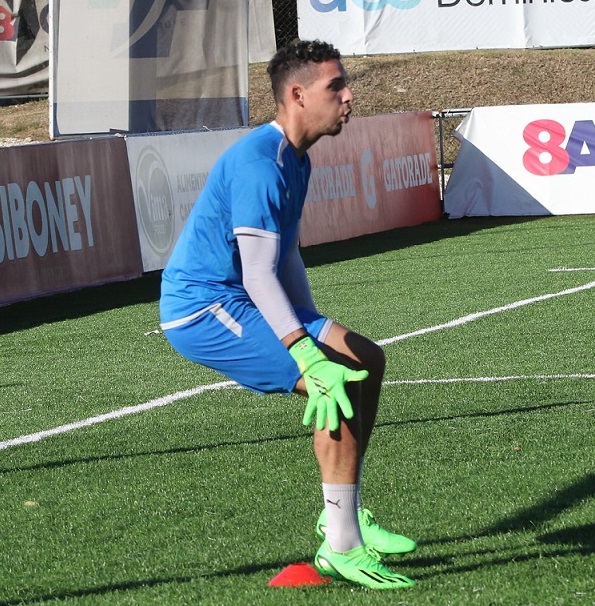 Cristopher Gonzalez se integra a la porteria del Cibao