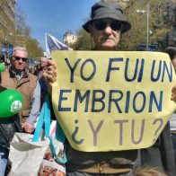 Unas 23.000 personas se manifiestan en Madrid contra el aborto