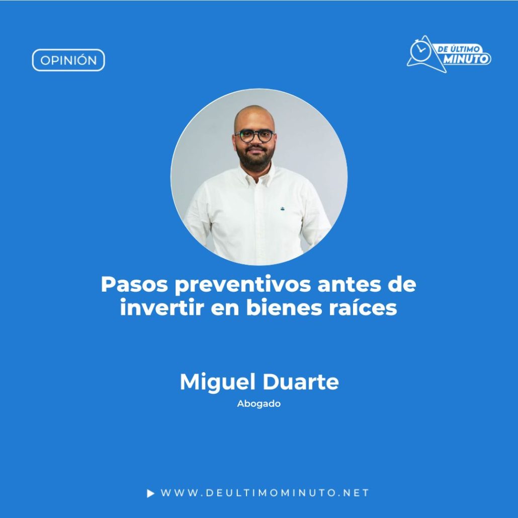Pasos preventivos antes de invertir en bienes raíces
