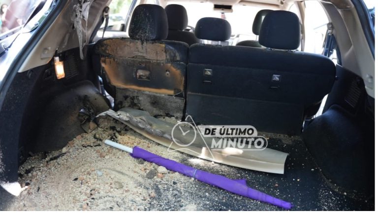 Policías incendiaron vehículo de regidora Fiordaliza Pichardo durante manifestación en Palacio de Justicia 9 | Noticias de hoy en República Dominicana E981275C 54C4 43B0 B2D9 51BBC1437D24 | Noticias de hoy en De Último Minuto