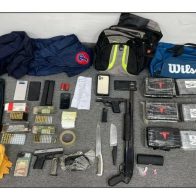 En los allanamientos se ocuparon varias armas y municiones