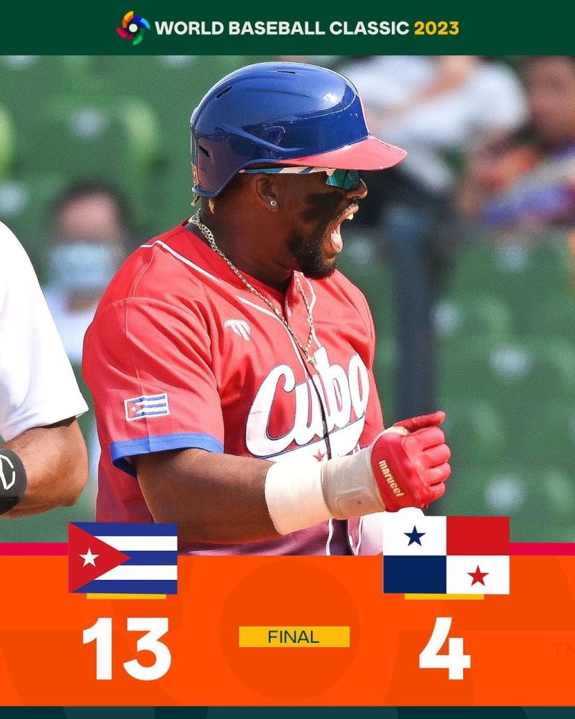 Cuba aún mantiene las esperanzas tras aplastar 13-4 a Panamá