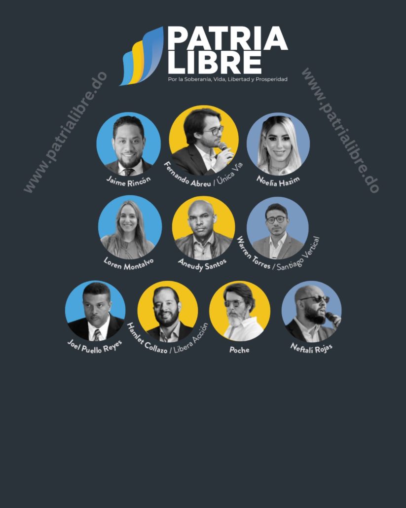 Nace la Nueva Derecha como Fuerza Política en Rep. Dom., “Patria Libre (PALIB)” fundado por “ÚnicaVía”, “Somos La Resistencia” y reconocidos activistas.