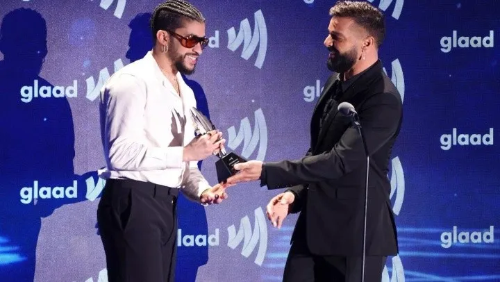 Bad Bunny gana premio GLAAD: “Gracias a la comunidad LGBTQ por inspirarme”
