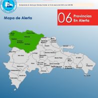 El COE emite alerta verde para seis provincias por lluvias