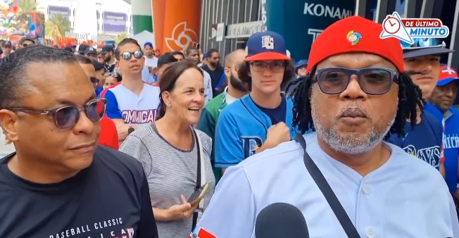 Figuras del ámbito del entretenimiento de República Dominicana asisten al LoanDepot Park