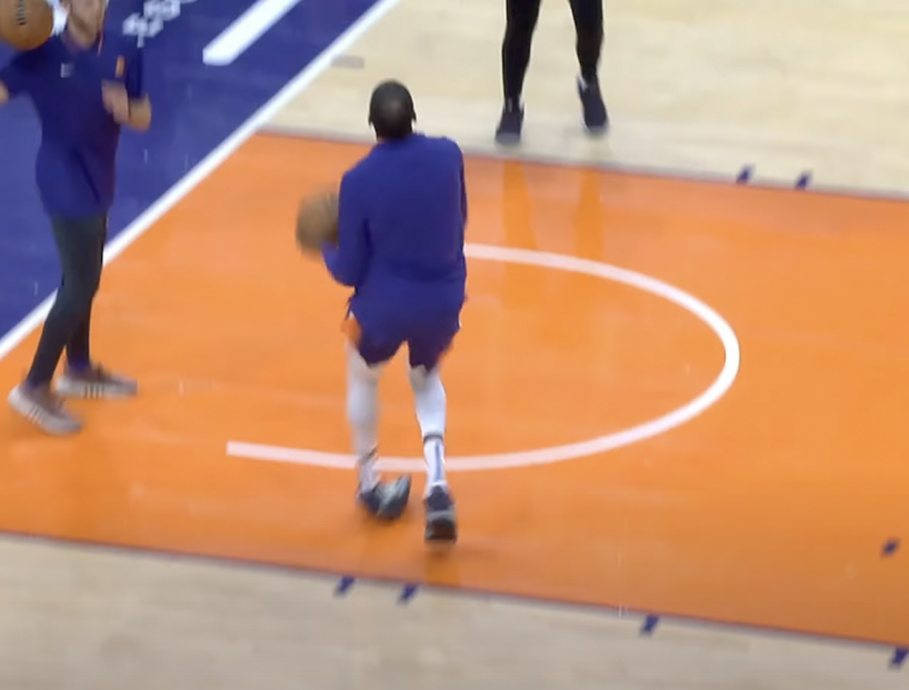 Kevin Durant presuntamente fuera hasta Playoffs tras lesionarse en precalentamientos