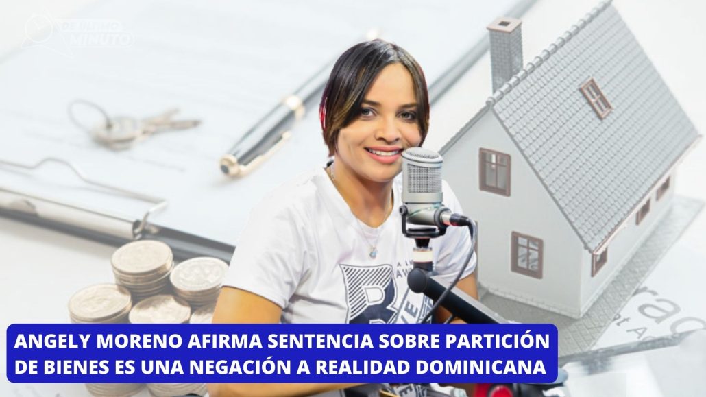 Angely moreno sobre sentencia de partición de bienes