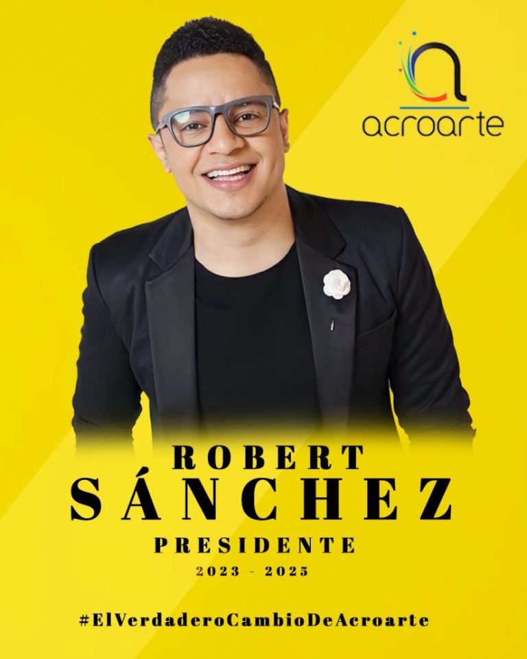 Robert Sánchez aspira presidir Acroarte